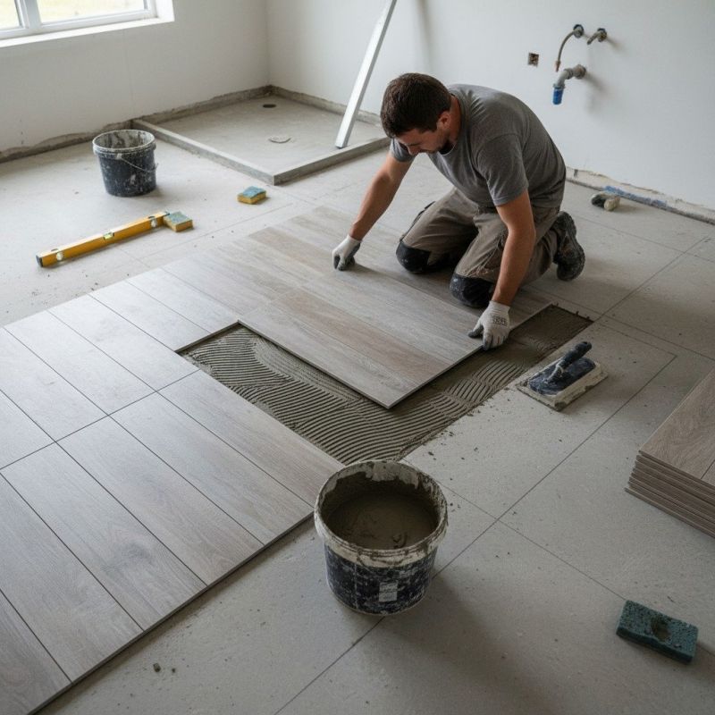 Bathroom Flooring Installation in Longmont, CO