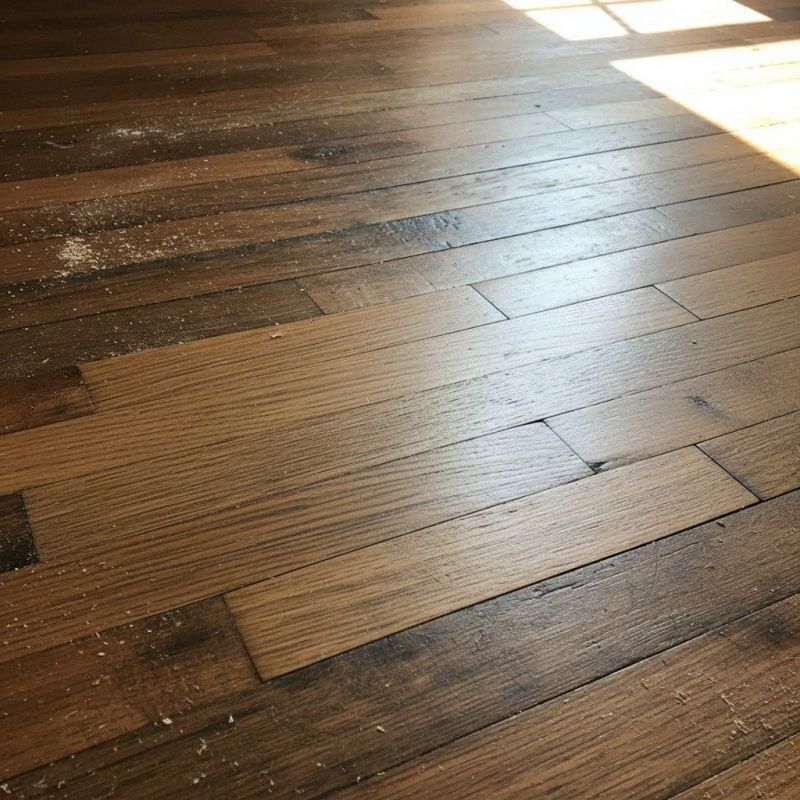 Commercial Hardwood Repair detail