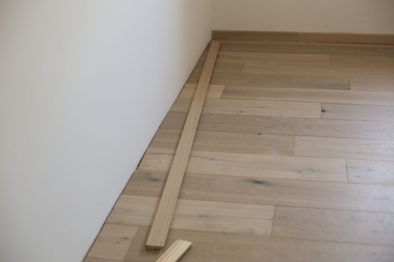 Oak Floor Installation detail