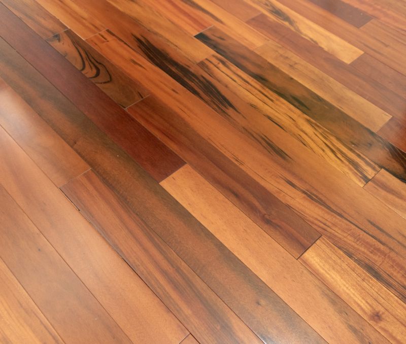 Tiger Wood Floor Installation detail