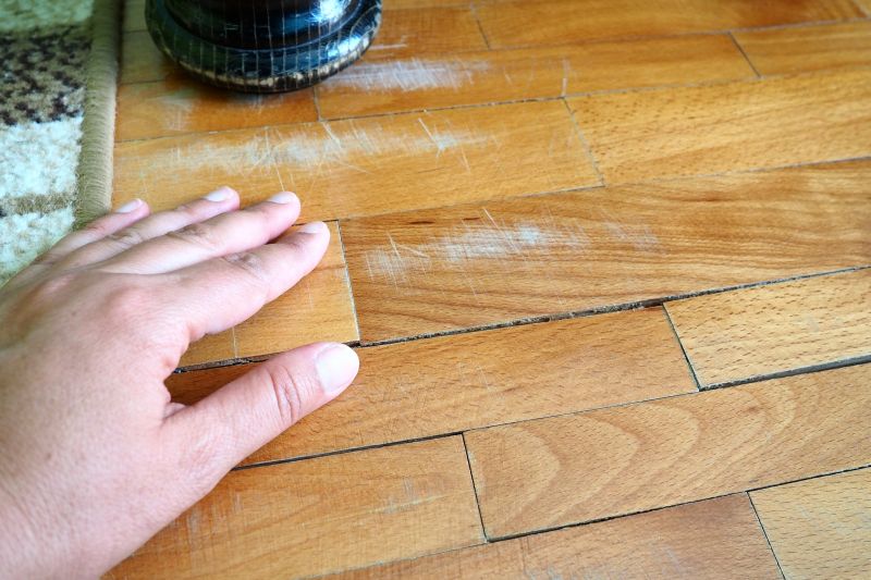 Wood Floor Scratch Repair detail