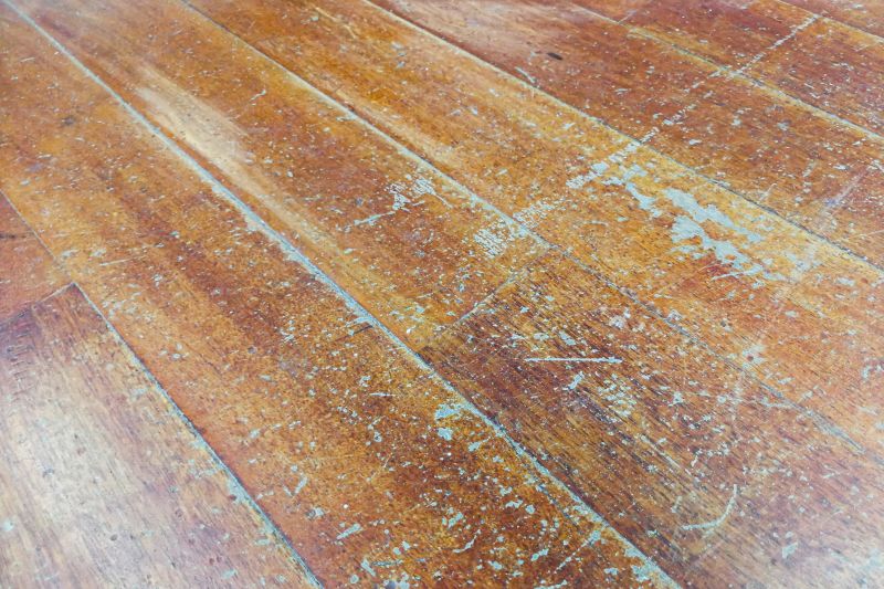 Wood Floor Scratch Repair detail